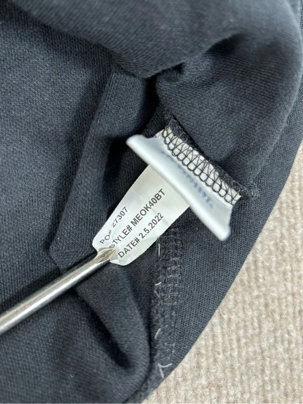 Peter Millar Crown Comfort 1/4 Zip Mens 3XL Black Luxury Pullover Golf MEOK40BT